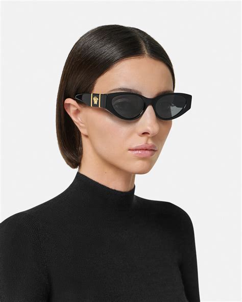 versace v rock cat eye sunglasses|best oversized sunglasses versace.